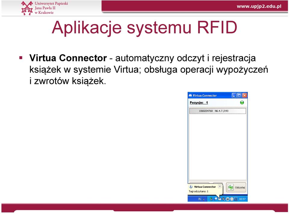 rejestracja książek w systemie