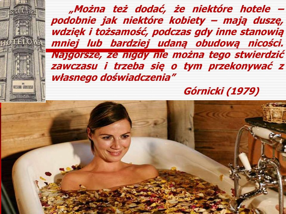 udaną obudową nicości.