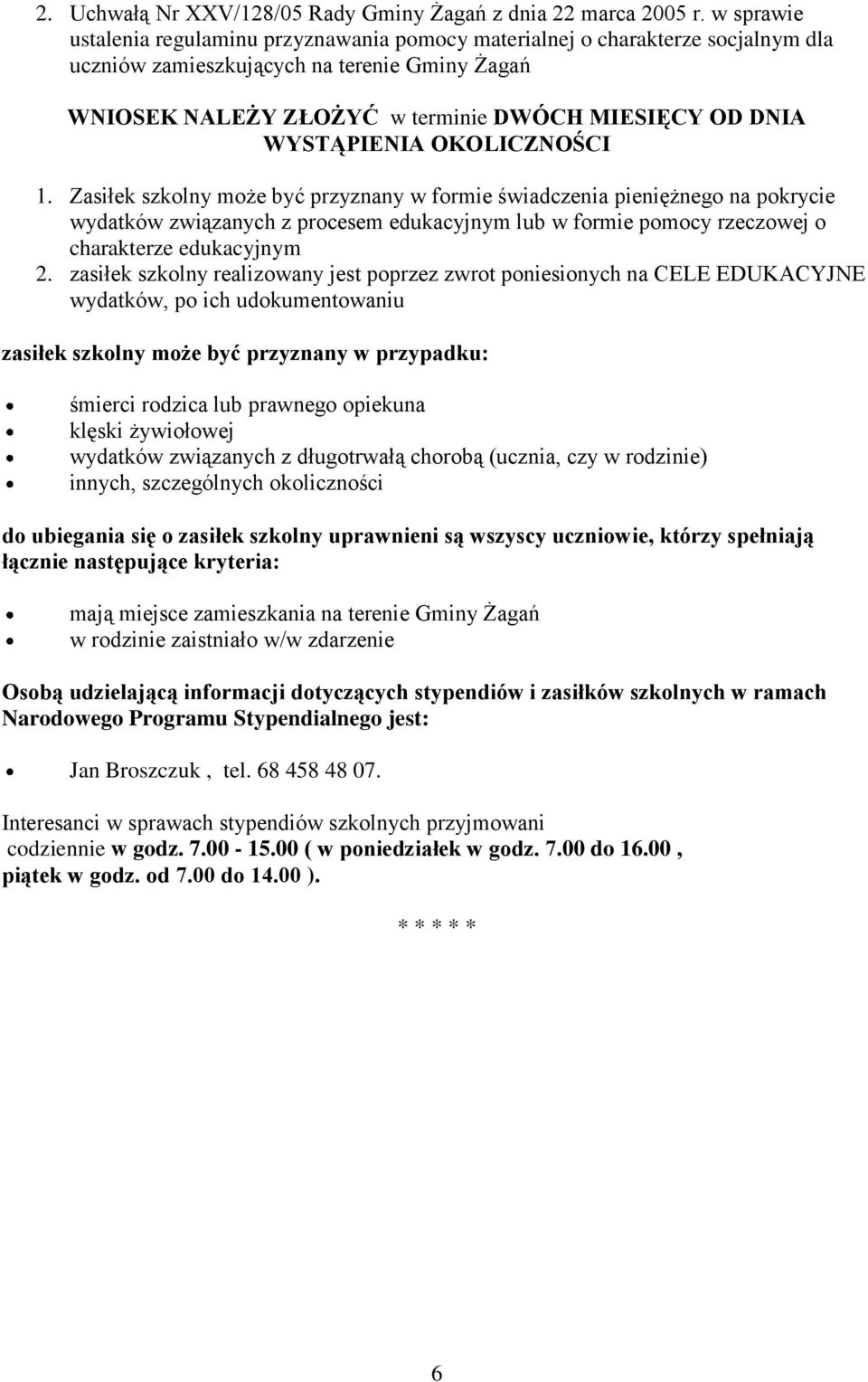 WYSTĄPIENIA OKOLICZNOŚCI 1.