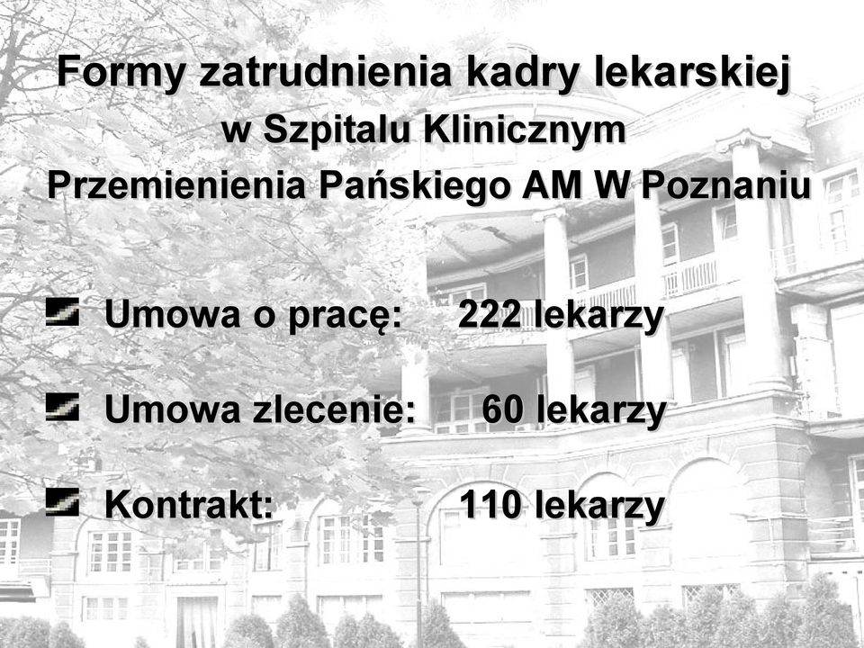 Pańskiego AM W Poznaniu Umowa o pracę: