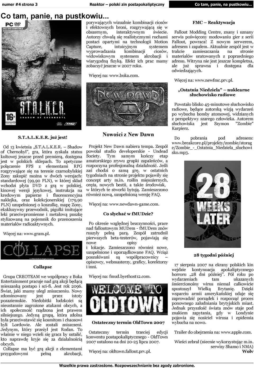 Węcej :.buka.com. Co tam, pane, pustkou... FMC Reaktyacja Fallout Moddng Centre, ny uny sers pośęcony modoanu ger ser Fallout, poraca! Z noym sererem, adresem apałem.