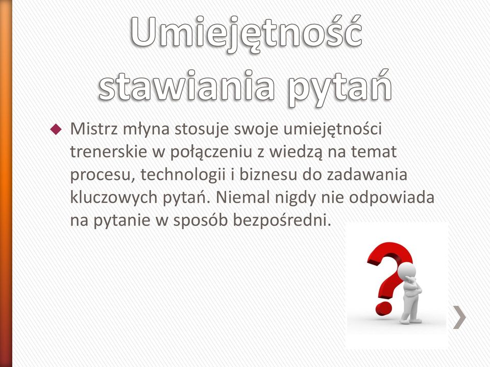 technologii i biznesu do zadawania kluczowych