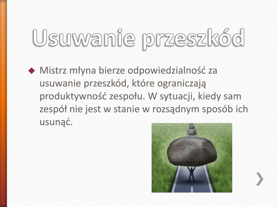 produktywność zespołu.