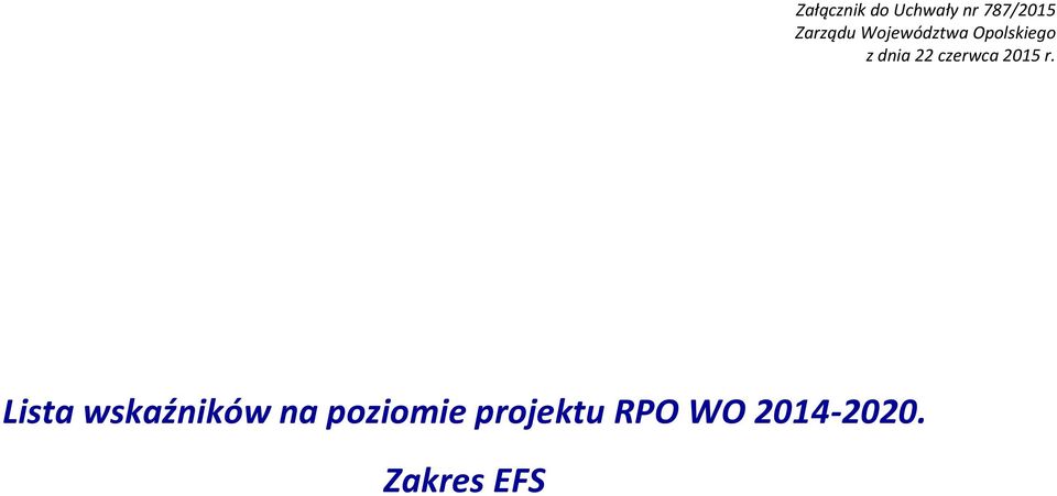 projektu RPO WO