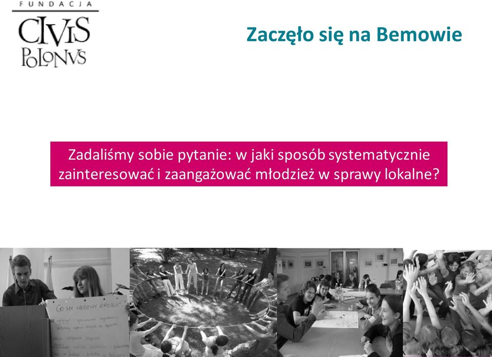 systematycznie zainteresować i