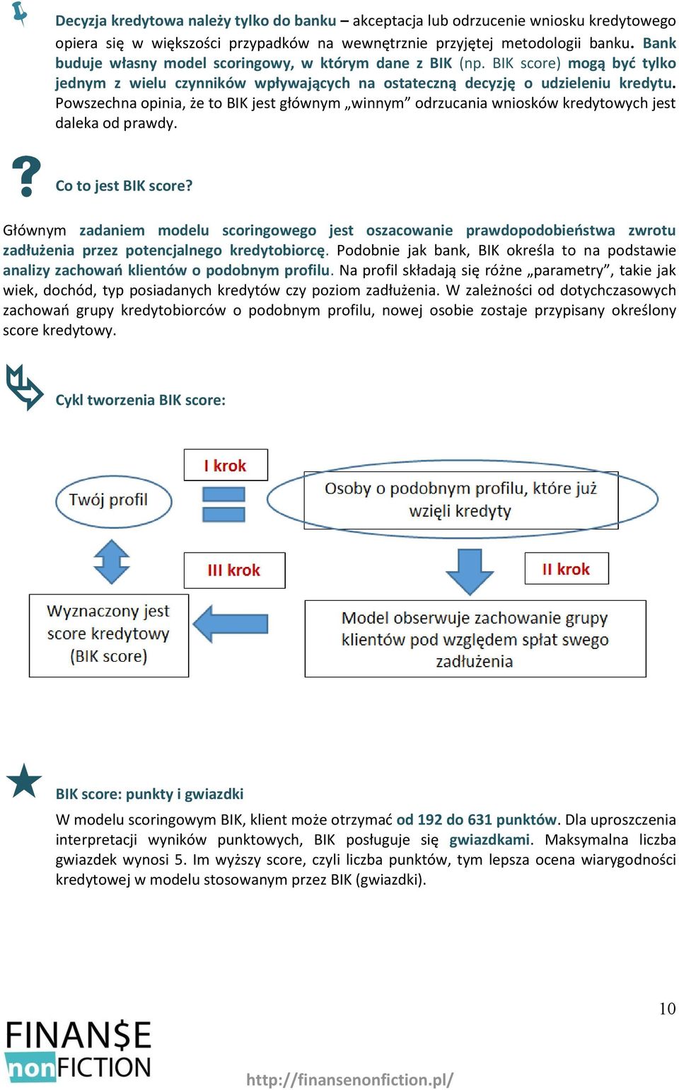 Powszechna opinia, że to BIK jest głównym winnym odrzucania wniosków kredytowych jest daleka od prawdy. Co to jest BIK score?
