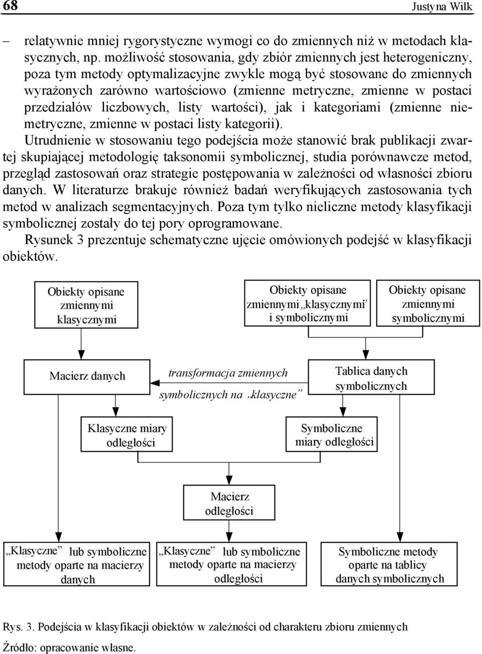 postaci przedziałów liczbowych, listy wartości), jak i kategoriami (zmienne niemetryczne, zmienne w postaci listy kategorii).