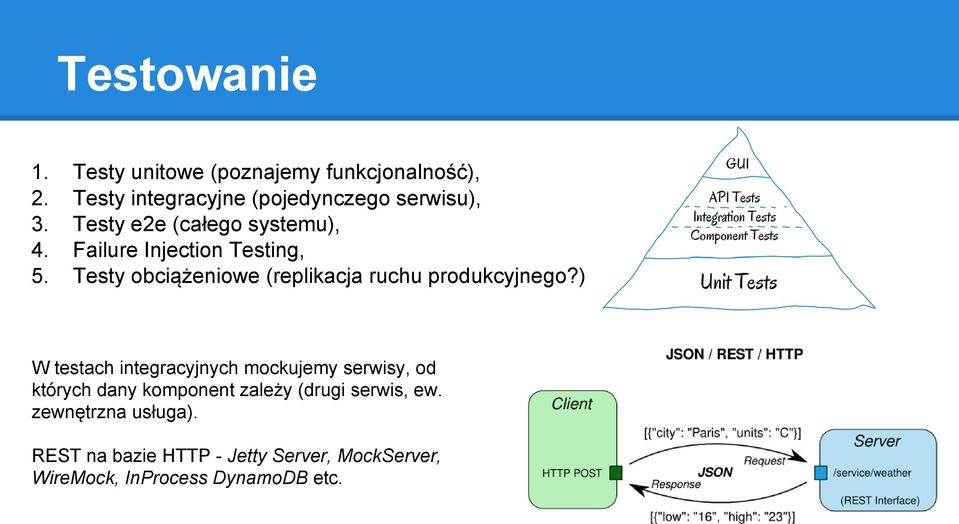 Testy obciążeniowe (replikacja ruchu produkcyjnego?