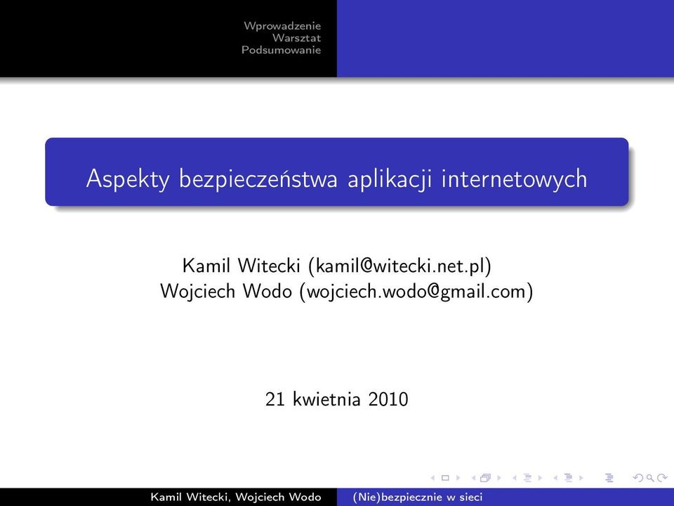 (kamil@witecki.net.
