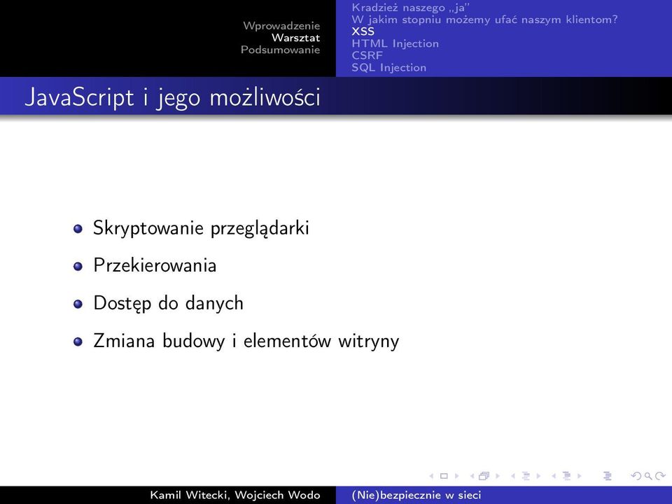 Przekierowania Dostęp do