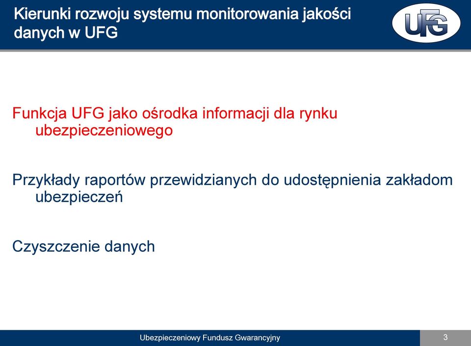 ubezpieczeniowego Przykłady raportów przewidzianych do