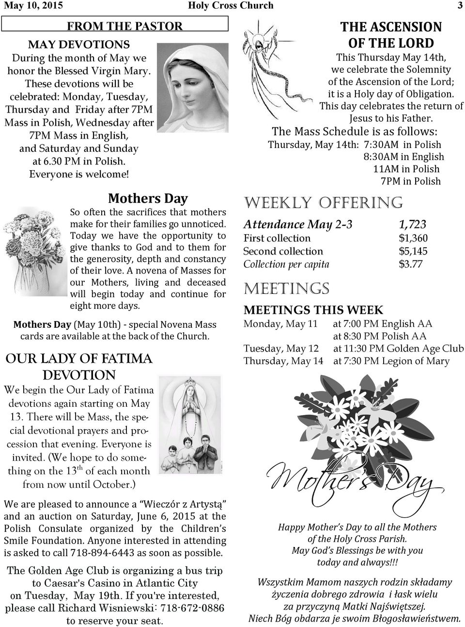 Everyone is welcome! Mothers Day So often the sacrifices that mothers make for their families go unnoticed.