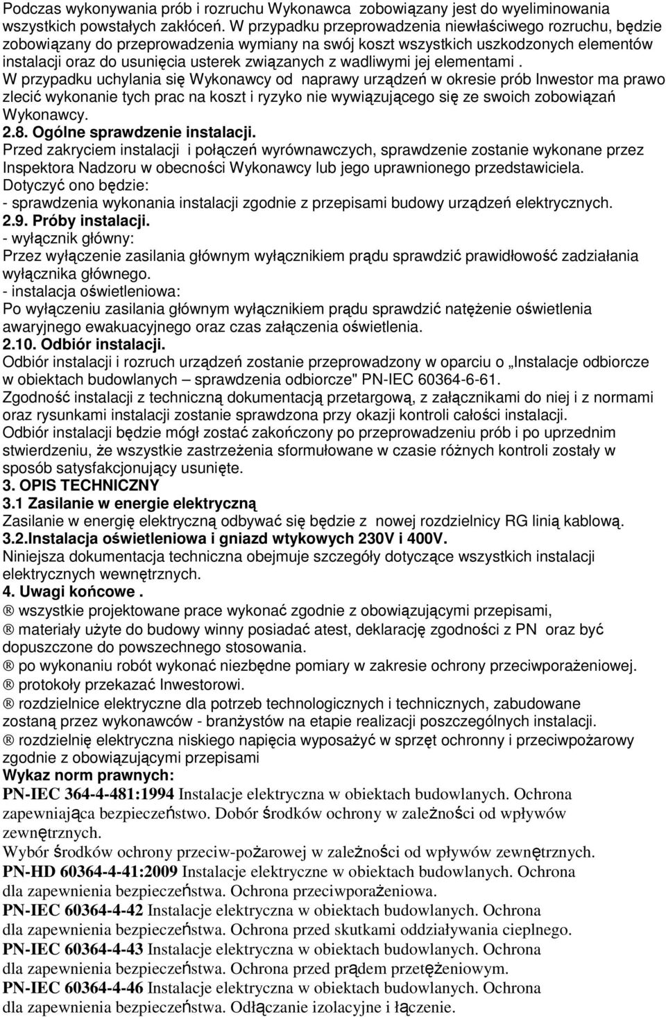 wadliwymi jej elementami.