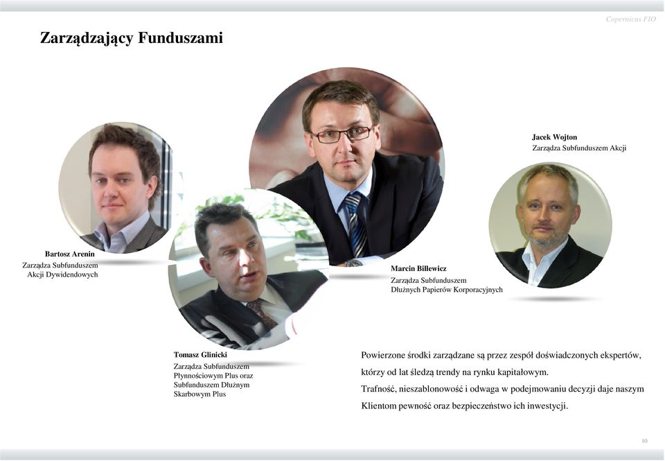 Skarbowym Plus Powierzone środki zarządzane są przez zespół doświadczonych ekspertów, którzy od lat śledzą trendy na rynku