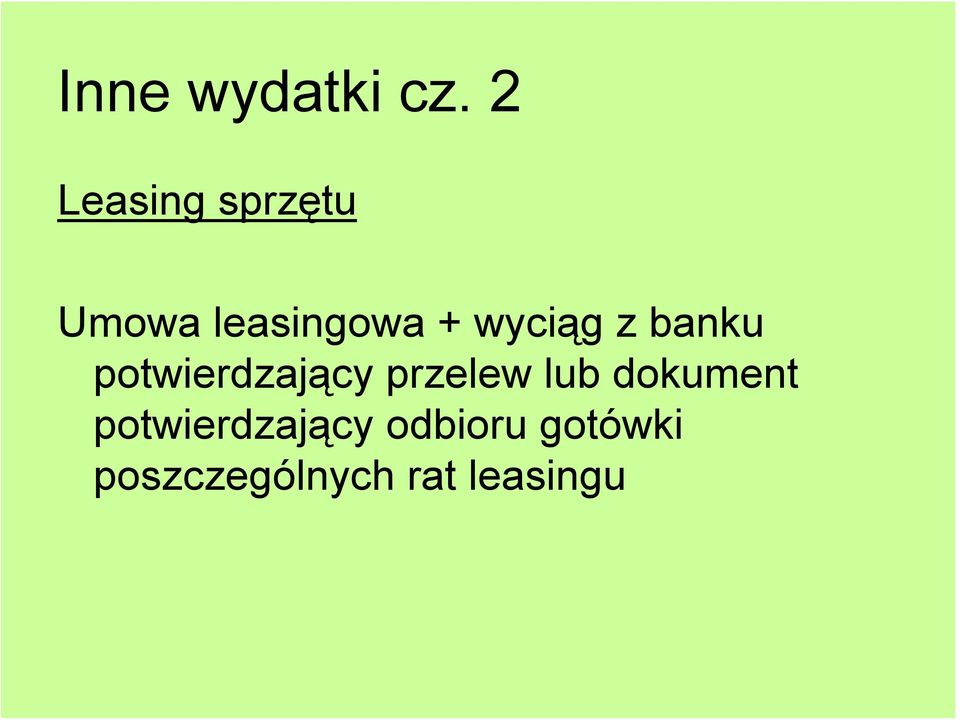 wyciąg z banku potwierdzający przelew