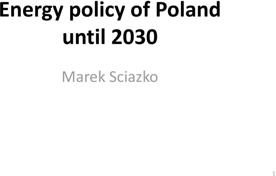 Poland until