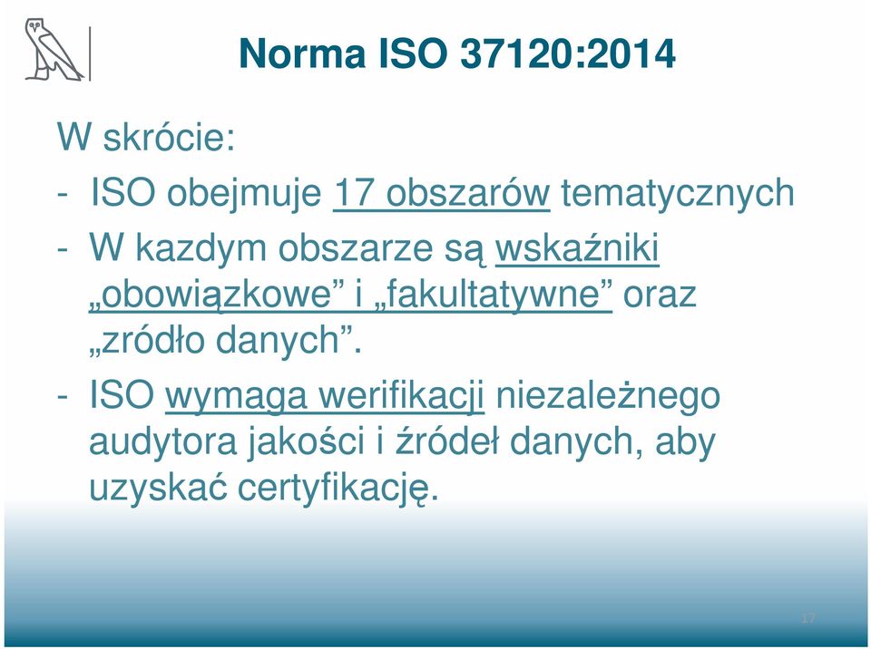fakultatywne oraz zródło danych.