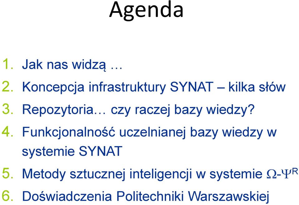 Repozytoria czy raczej bazy wiedzy? 4.