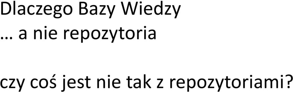 repozytoria czy