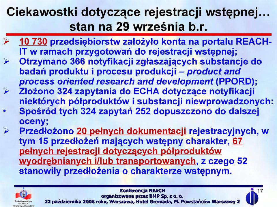 cji wstępnej stan na 29 wrz