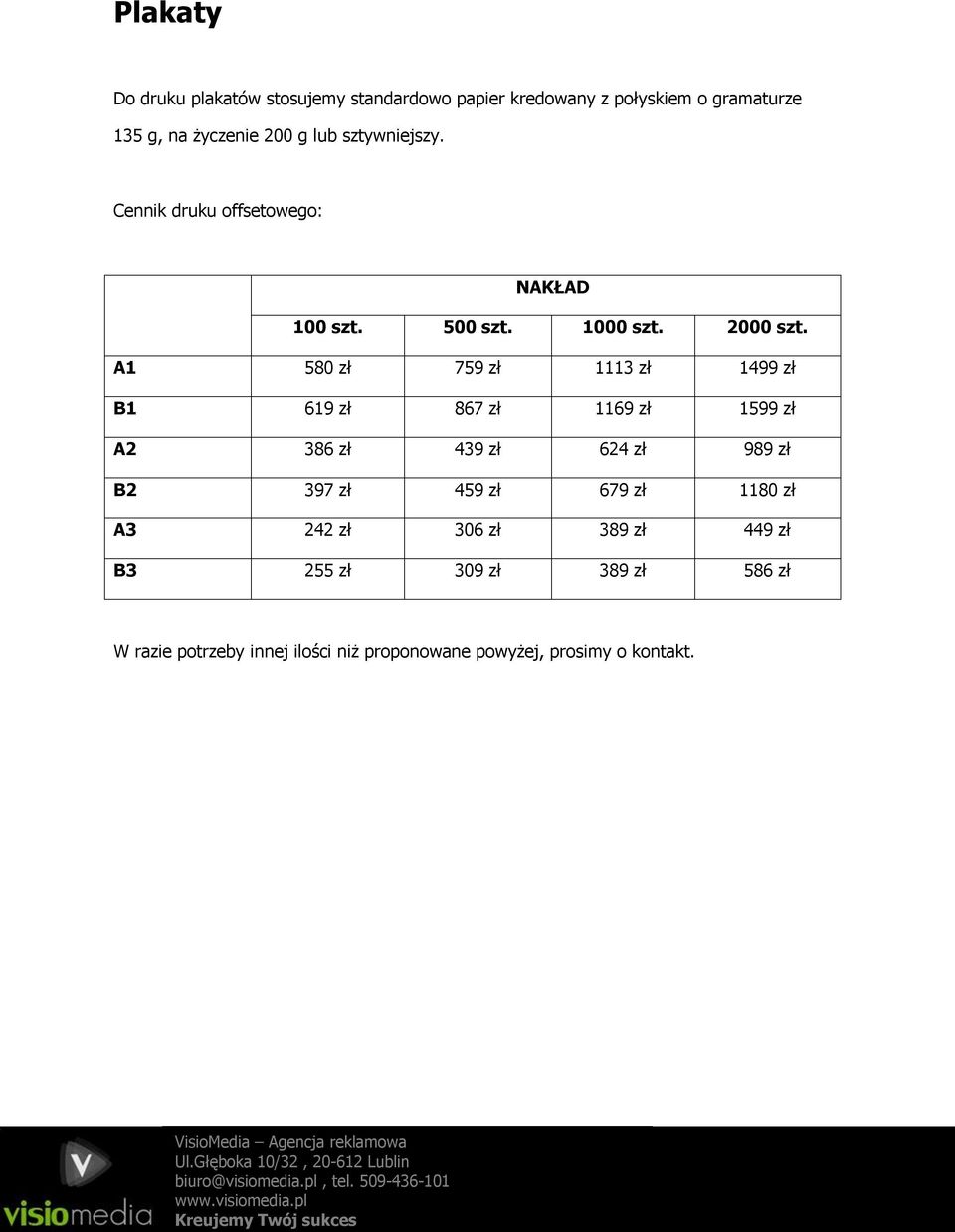 A1 580 zł 759 zł 1113 zł 1499 zł B1 619 zł 867 zł 1169 zł 1599 zł A2 386 zł 439 zł 624 zł 989 zł B2 397 zł 459 zł