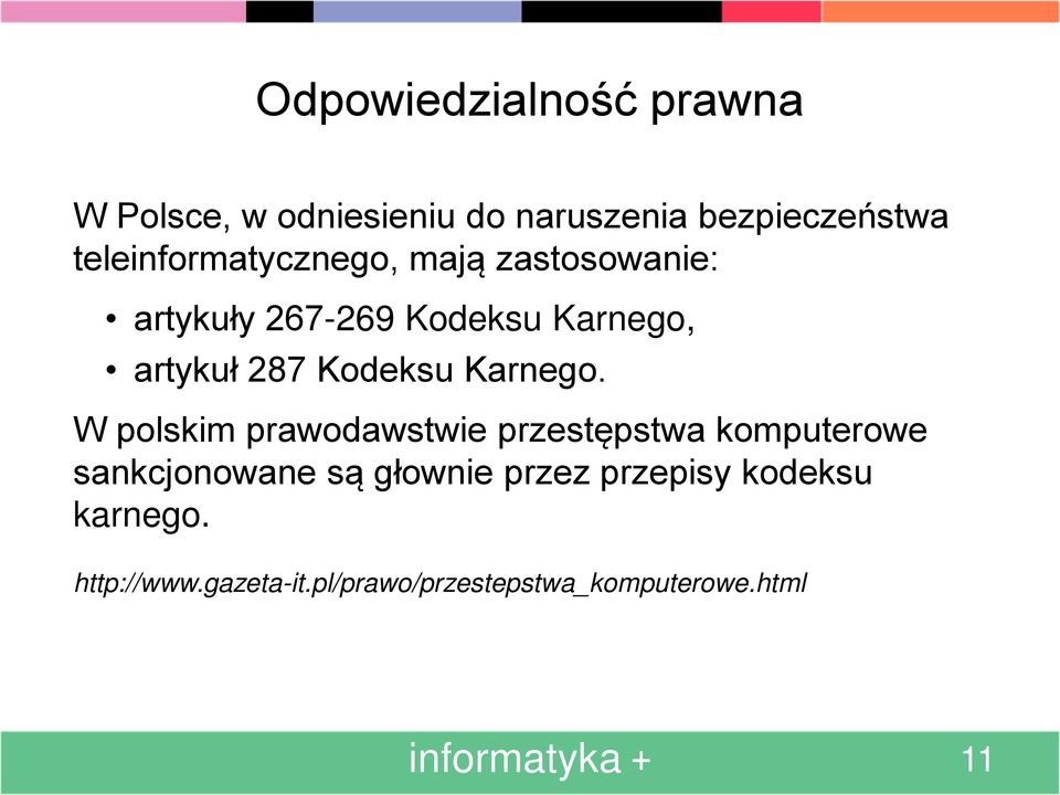 Kodeksu Karnego.