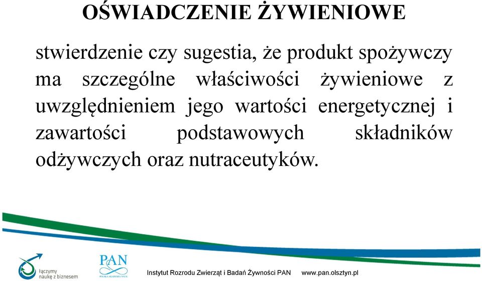 z uwzględnieniem jego wartości energetycznej i