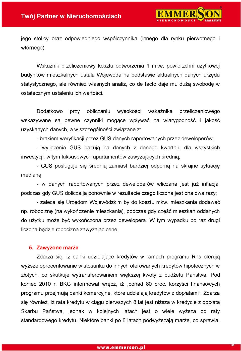 ich wartości.
