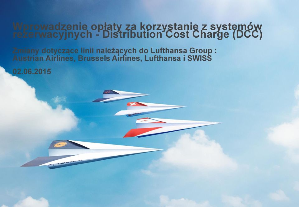 Zmiany dotyczące linii należących do Lufthansa Group