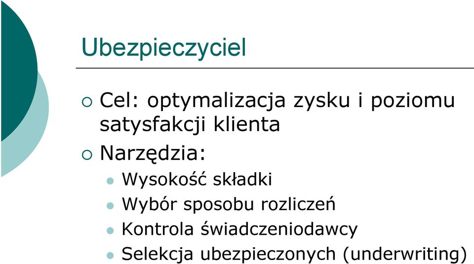 Wysokość składki Wybór sposobu rozliczeń