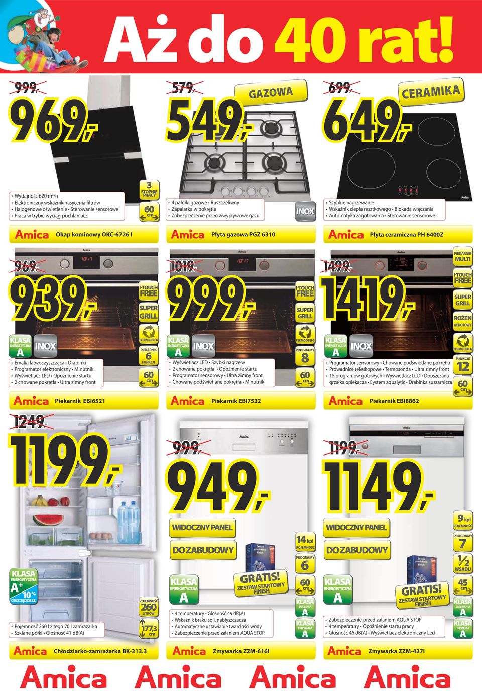 gzow PGZ 63 Płyt cermiczn PH 6400Z 969, 939, I-TOUCH FREE super GRILL 19, 9, I-TOUCH FREE SUPER GRILL 14, 1419, PIEKARNIK MULTI I-TOUCH FREE SUPER GRILL ROŻEN OBROTOWY kls energetyczn Emli