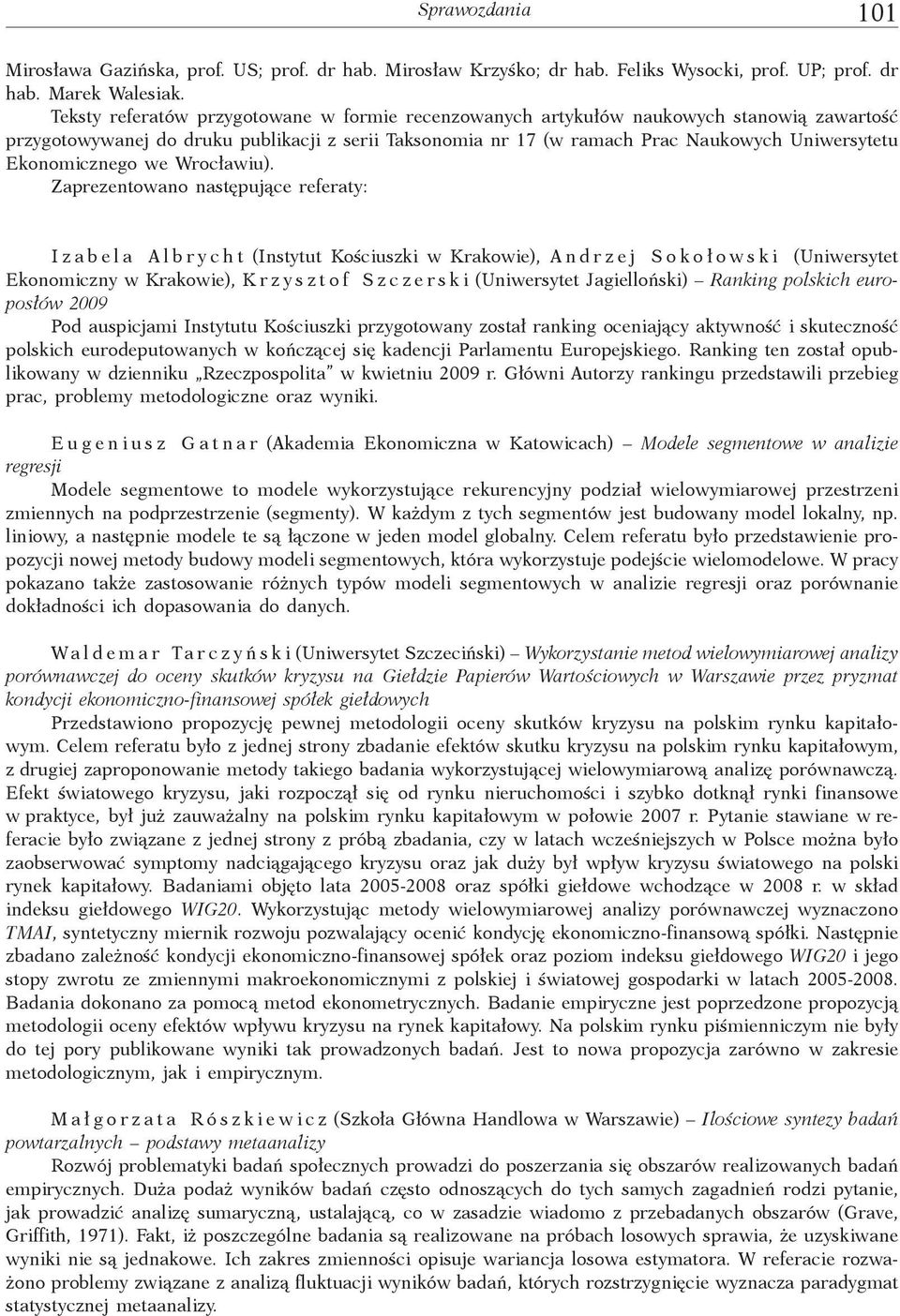 Ekonomicznego we Wroc awiu).