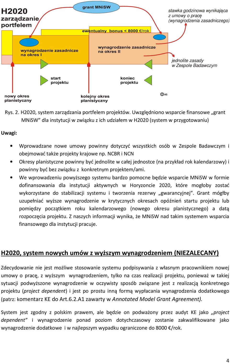 i obejmować także projekty krajowe np. NCBR i NCN Okresy planistyczne powinny być jednolite w całej jednostce (na przykład rok kalendarzowy) i powinny być bez związku z konkretnym projektem/ami.