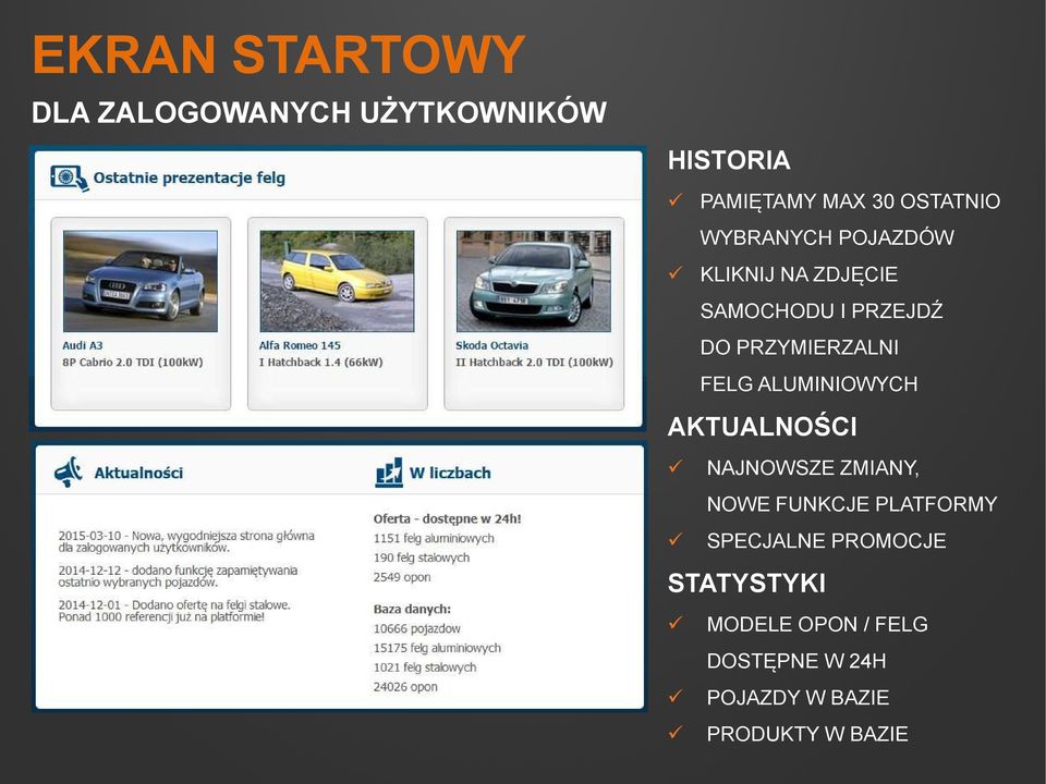 ALUMINIOWYCH AKTUALNOŚCI NAJNOWSZE ZMIANY, NOWE FUNKCJE PLATFORMY SPECJALNE