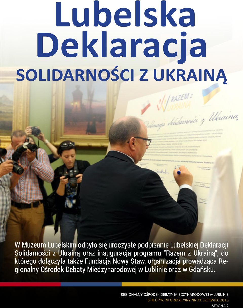 "Razem z Ukrainą", do którego dołączyła także Fundacja Nowy Staw, organizacja