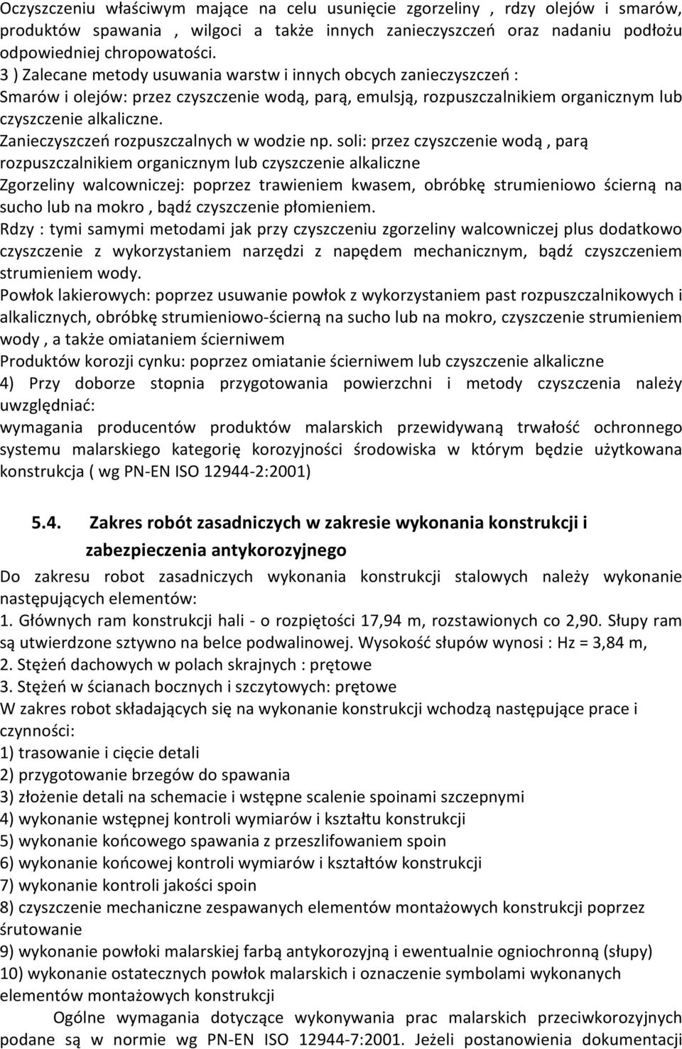 Zanieczyszczeń rozpuszczalnych w wodzie np.