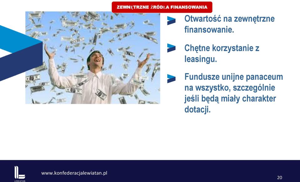Chętne korzystanie z leasingu.