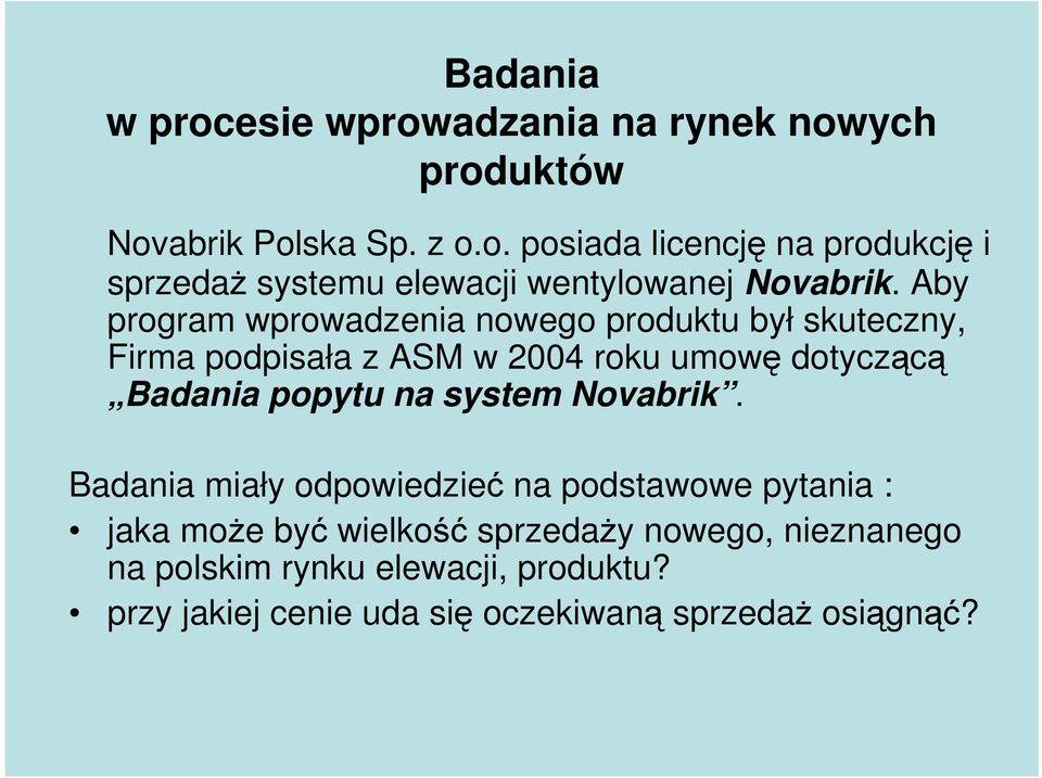 system Novabrik.