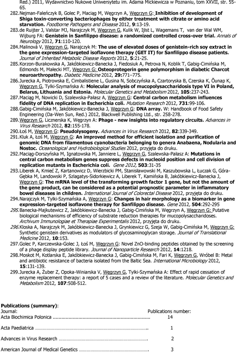 Fdbrne Pathgens and Disease 2012, 9:13-19. 283.