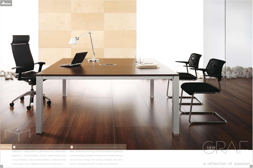 Kultura organizacyjna firmy detail, combined in harmony with the principles of ergonomics and functionality.