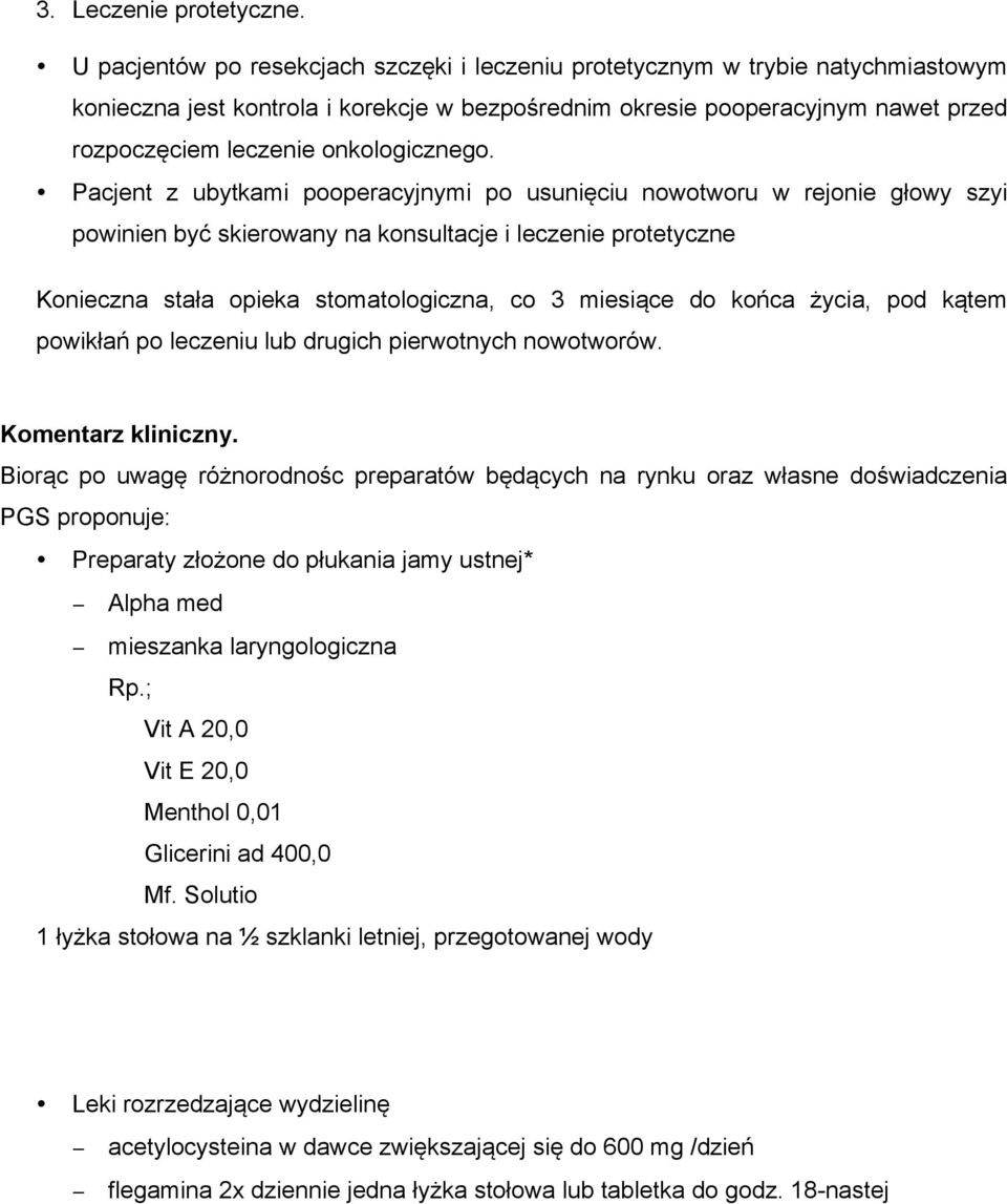 onkologicznego.