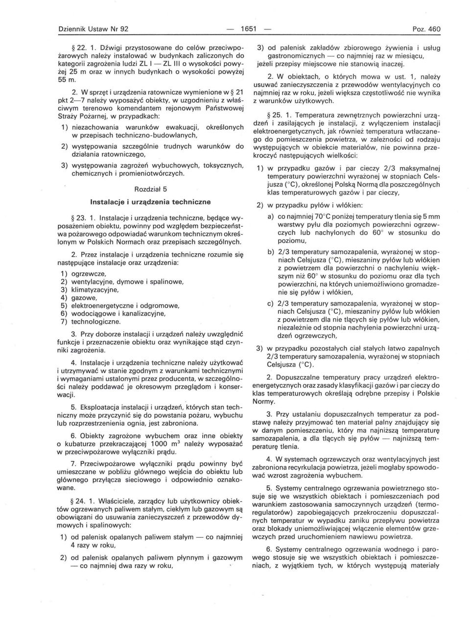 powyżej 55 m. 2.