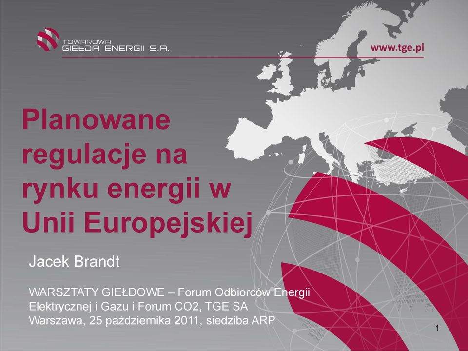 Forum Odbiorców Energii Elektrycznej i Gazu i