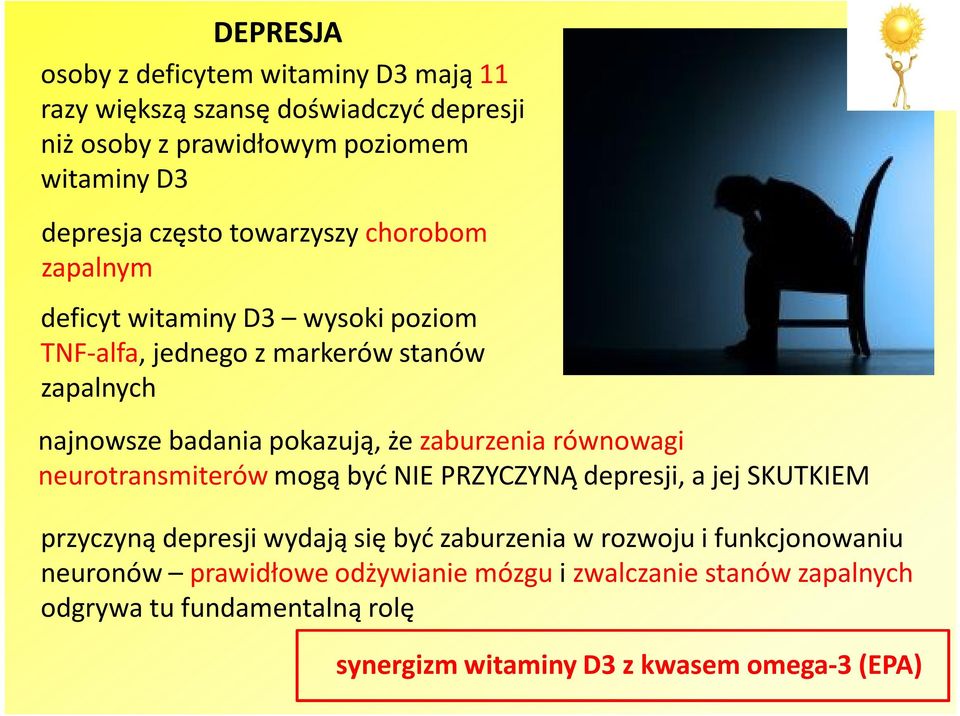zaburzenia równowagi neurotransmiterów mogą być NIE PRZYCZYNĄ depresji, a jej SKUTKIEM przyczyną depresji wydają się być zaburzenia w rozwoju i