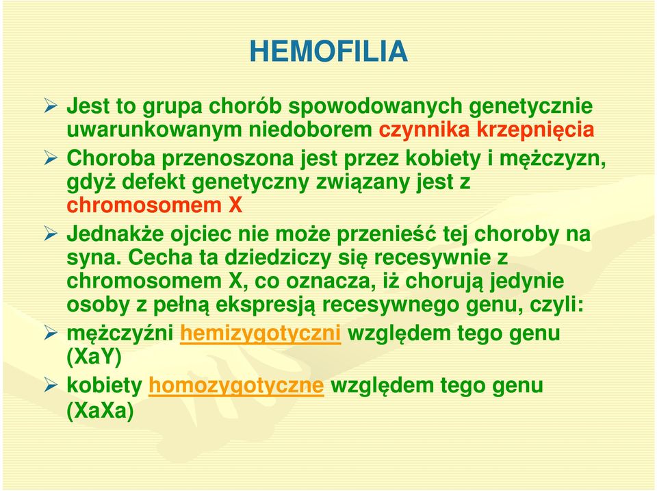 choroby na syna.