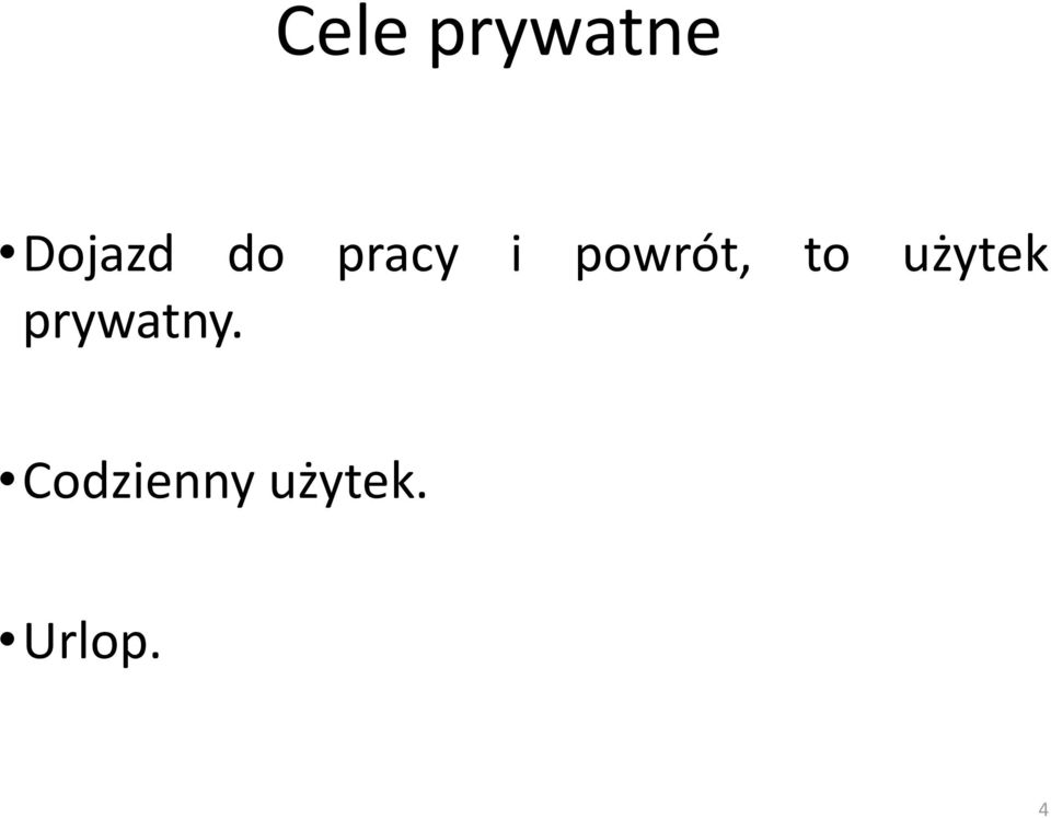 użytek prywatny.