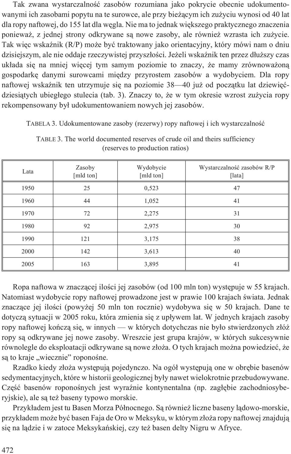 Tak wiêc wskaÿnik (R/P) mo e byæ traktowany jako orientacyjny, który mówi nam o dniu dzisiejszym, ale nie oddaje rzeczywistej przysz³oœci.