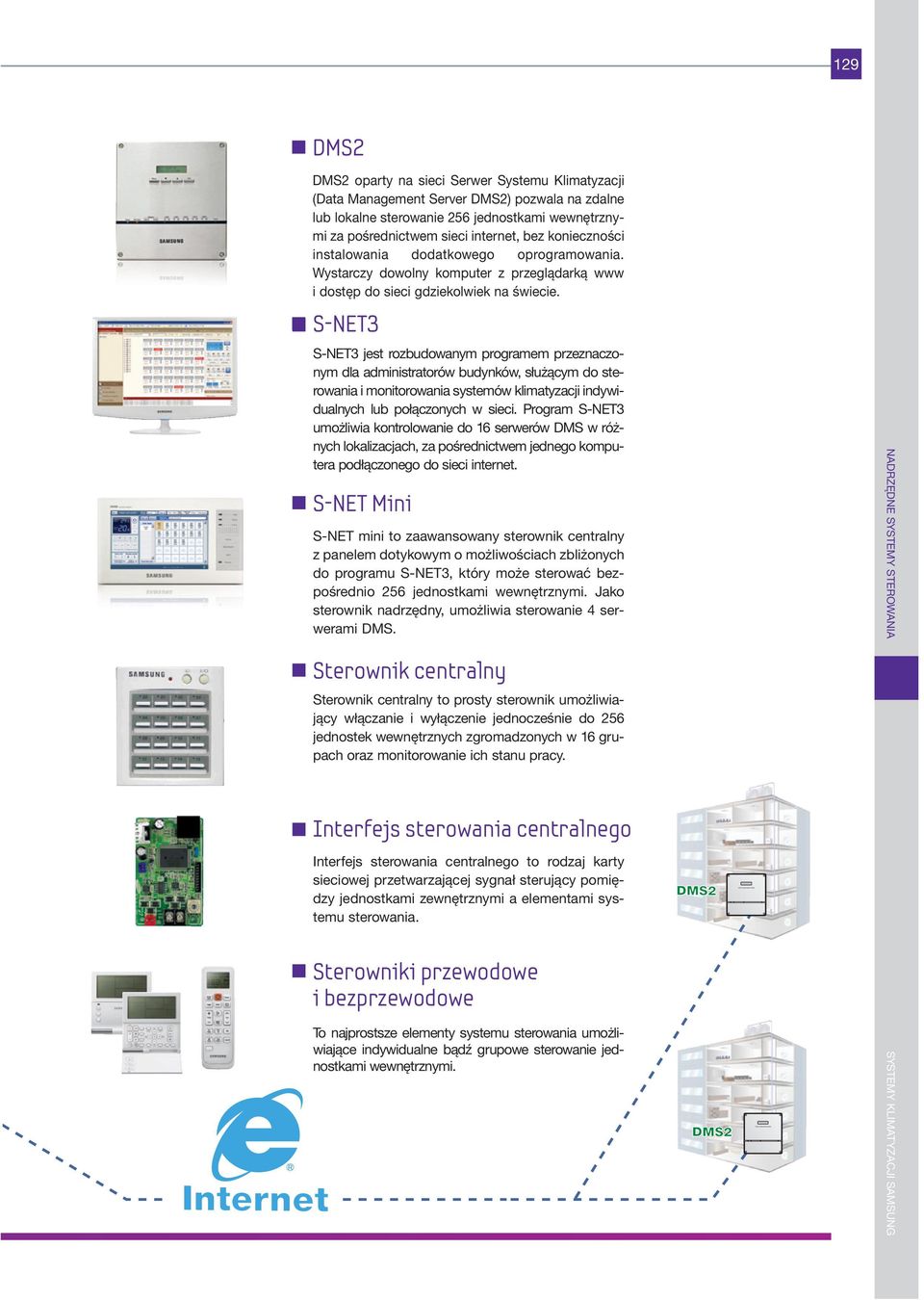 S-NET3 S-NET3 jest rozbudowanym programem przeznaczonym dla administratorów budynków, służącym do sterowania i monitorowania systemów klimatyzacji indywidualnych lub połączonych w sieci.