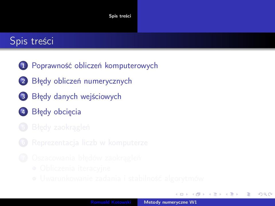 komputerowych 2 Błędy