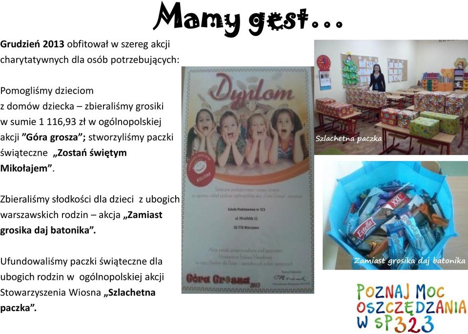 Zostań świętym Mikołajem.